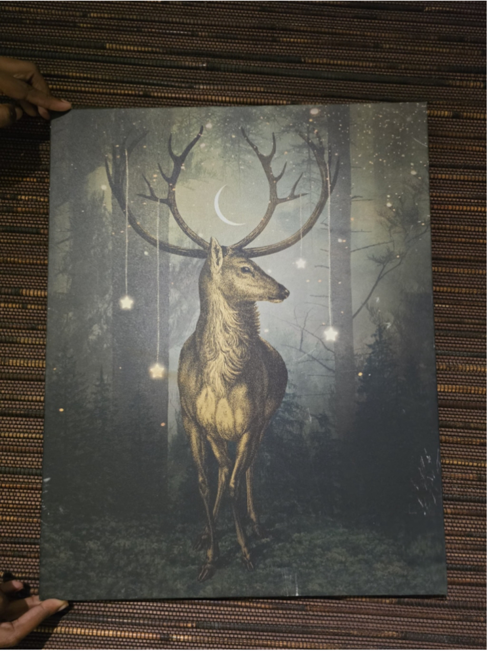 IKEA - Nighttime in the Forest Artwork